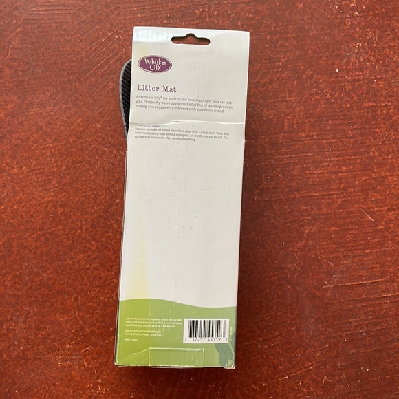 Whisker City Cat Whisker City Litter Mat Paw Prints Grey 2 X 28